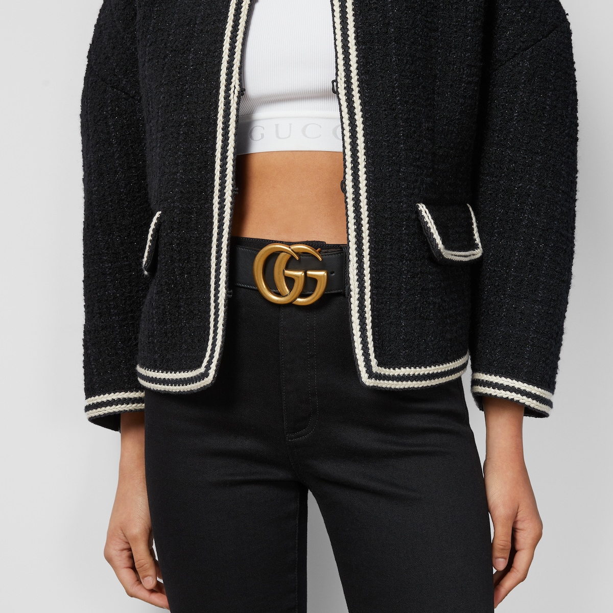 GG Marmont wide belt - Image 3
